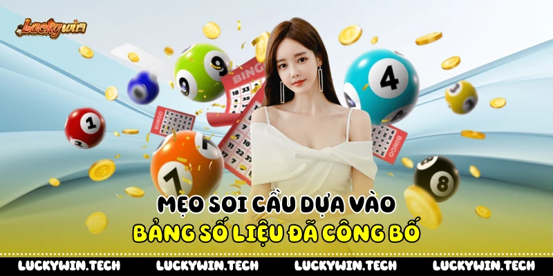 Mẹo soi cầu dựa vào bảng số liệu đã công bố