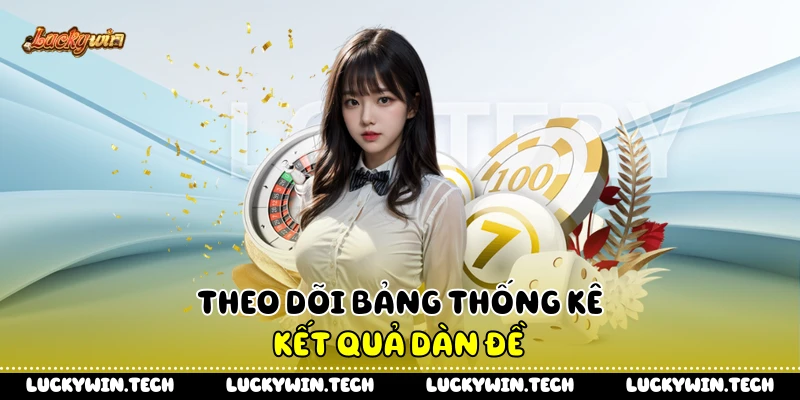 Theo dõi bảng thống kê kết quả dàn đề